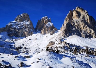 Genuss-Skitouren in den Dolomiten