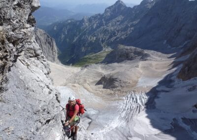 Zugspitze 2962m – Aufstieg durch das Höllental