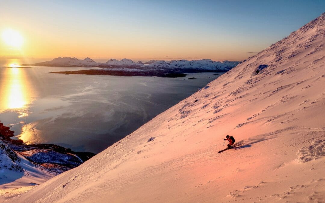 Skitouren im arktischen Norwegen